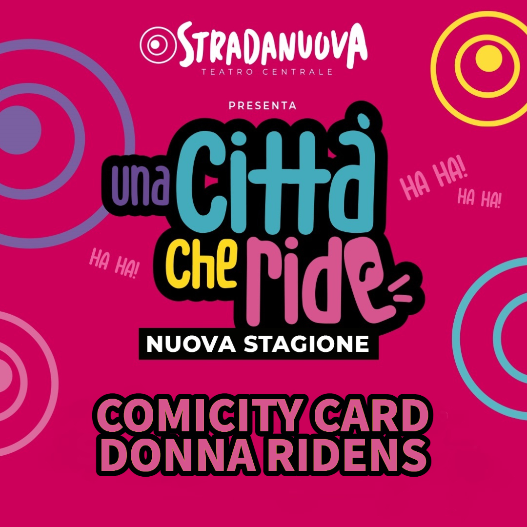 Comicity card donna ridens