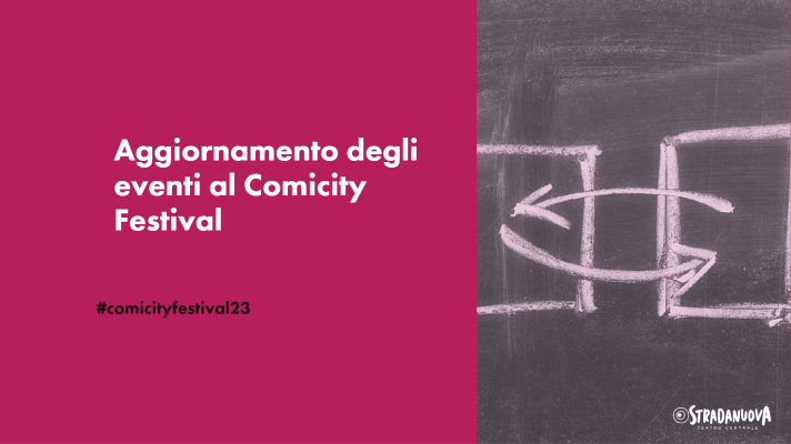 Cambio di location per alcuni eventi del Comicity Festival