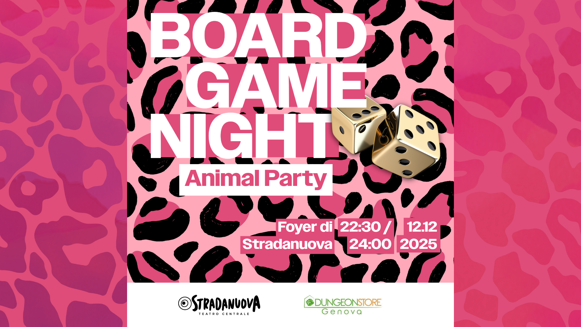 Board Game Night – Animal Party